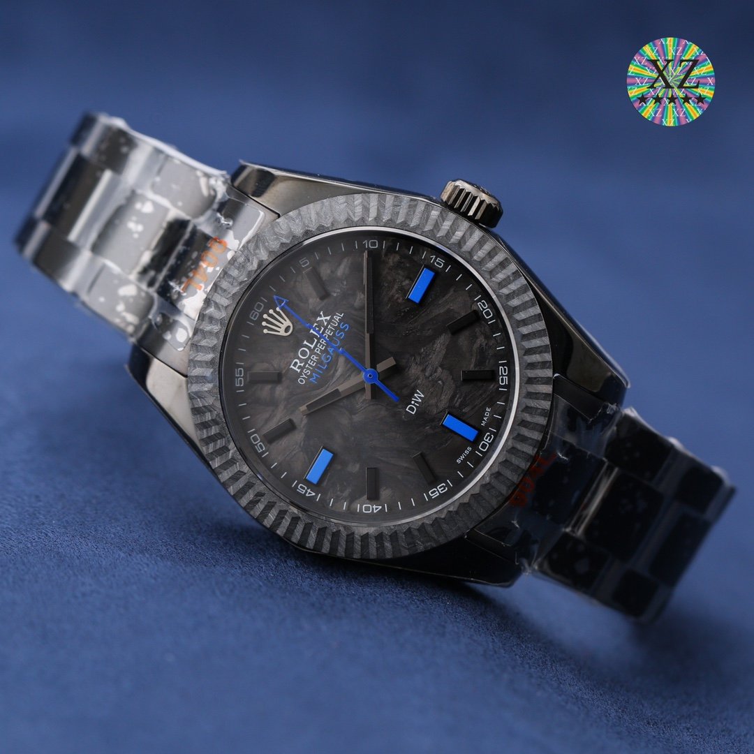 OYSTER PERPETUAL 41 CUSTOM MILGAUSS ALL BLACK LIMITED EDITION
