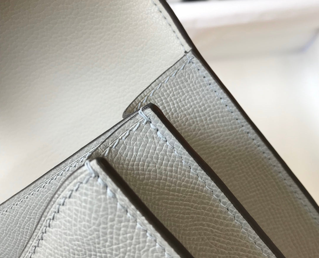constance 24 bleu glacier epsom leather gold hardware