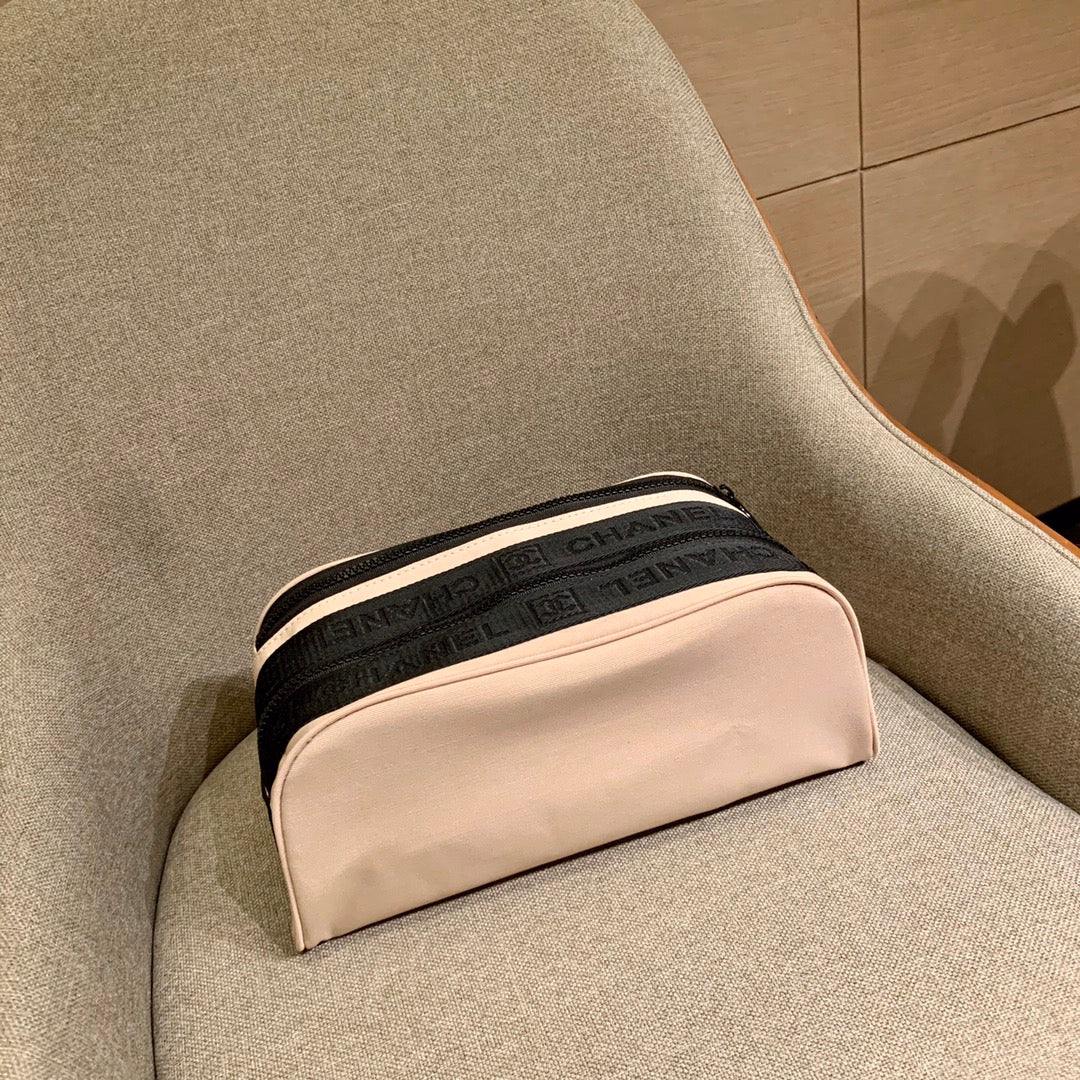 CC SPORT LINE CLUTCH BAG 26 PASTEL PINK CANVAS