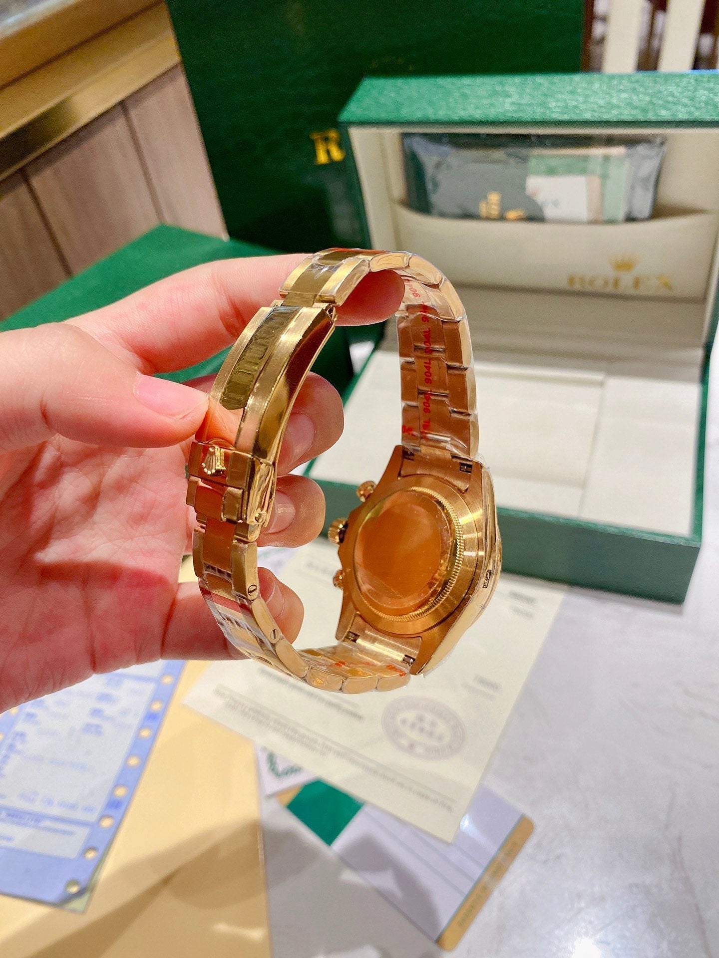 Rolex Daytona 40mm Gold Green