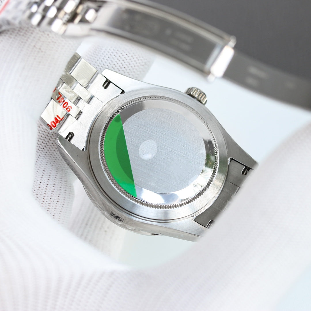 Rolex Sky-Dweller 42mm Silver Blue Green Dial