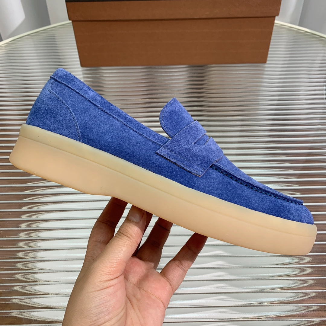 LP SUMMER WALK LOAFERS BLUE SUEDE