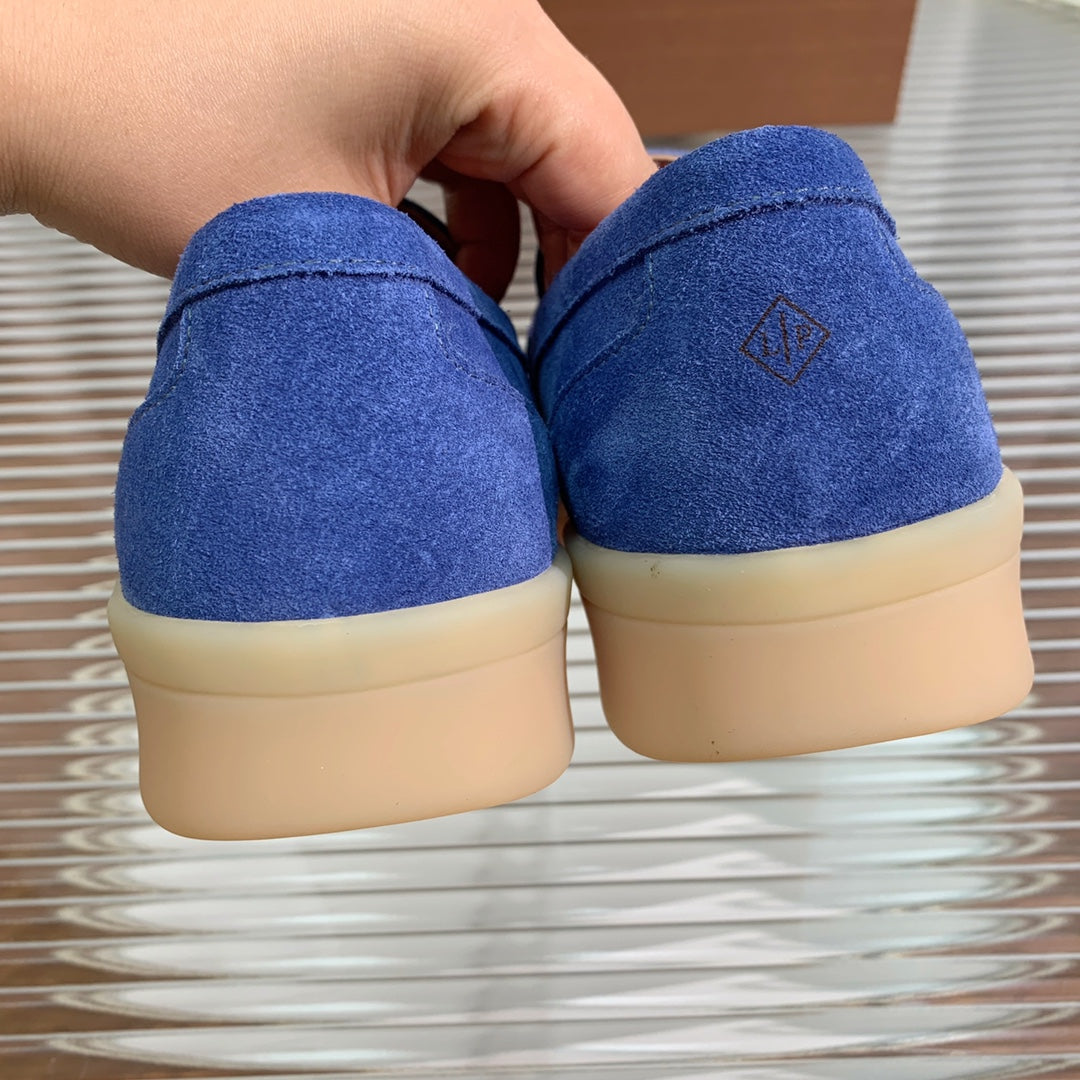 LP SUMMER WALK LOAFERS BLUE SUEDE