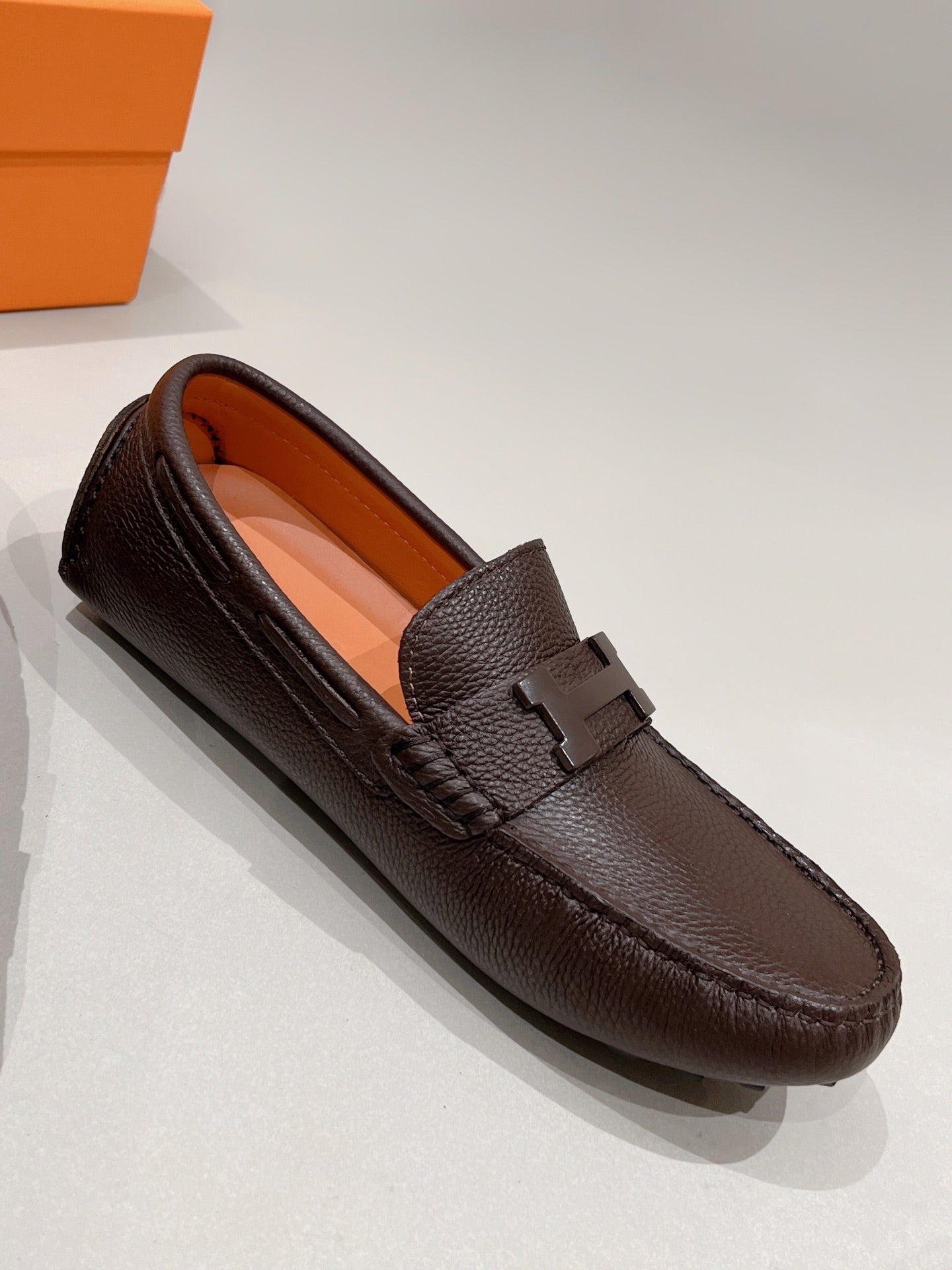 HM Men's Loafer Brown Cowhide 557568