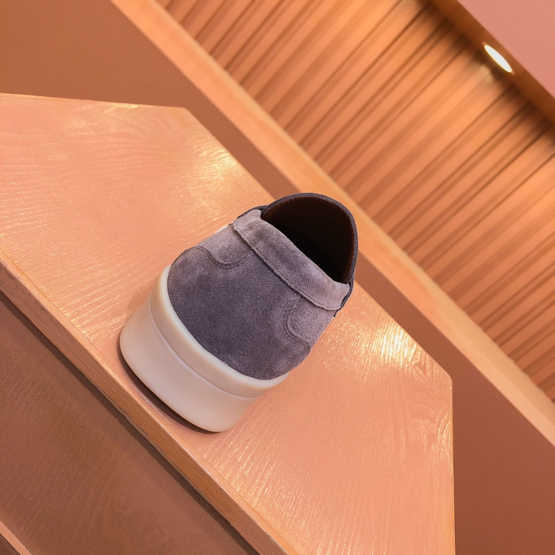 LP RETRO SUMMER WALK LOAFERS MAUVE SUEDE