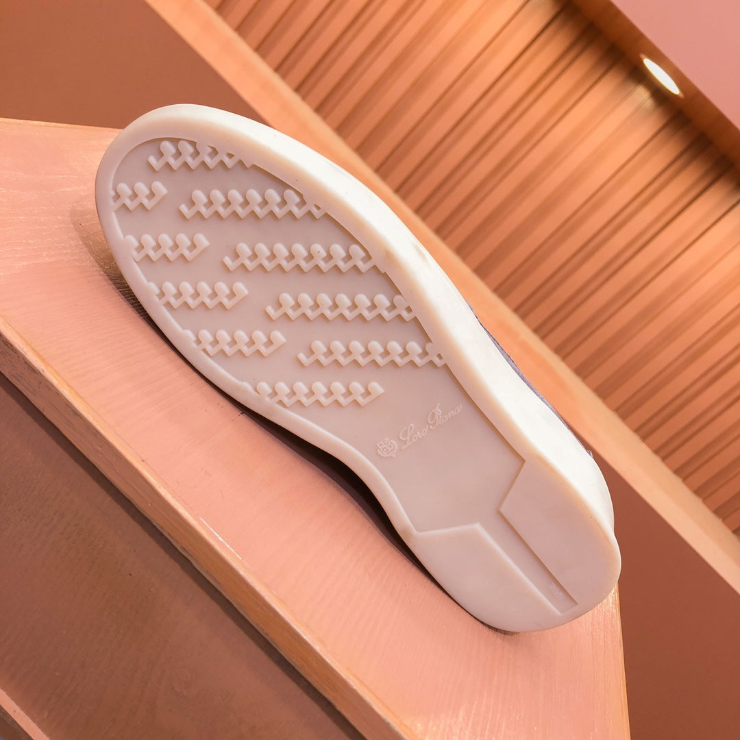 LP RETRO SUMMER WALK LOAFERS MAUVE SUEDE