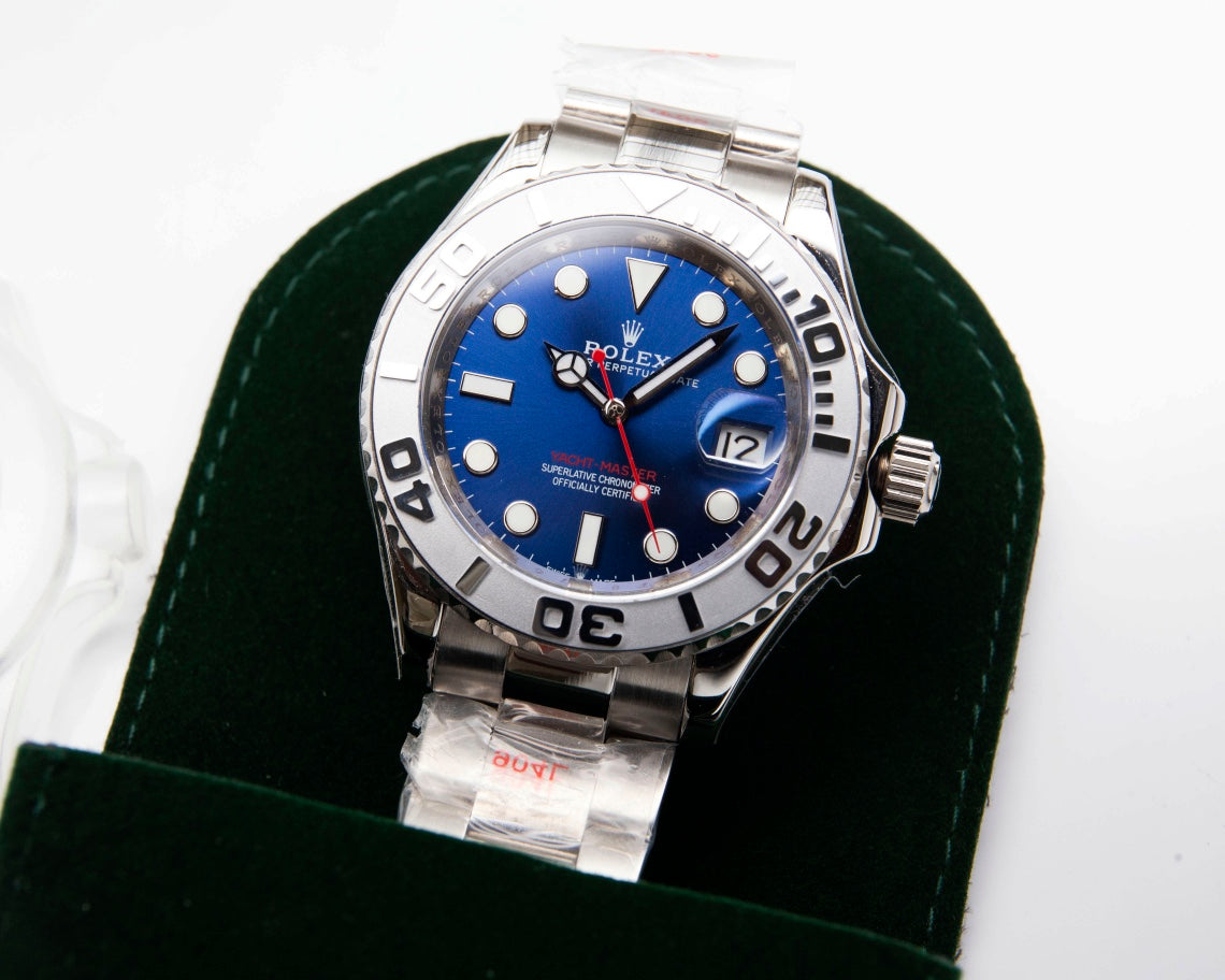 Rolex Yacht-Master 40mm Silver Blue Dial