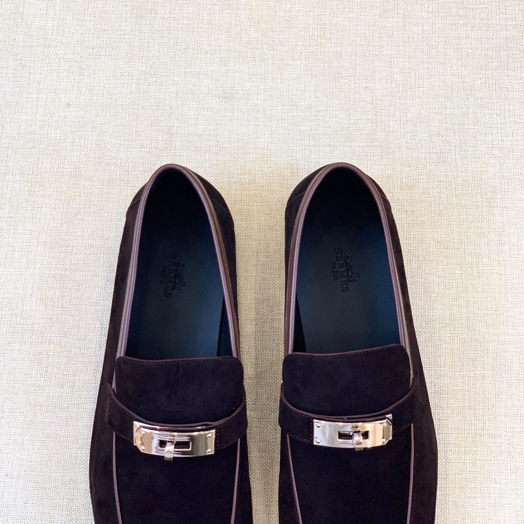 HM Men's Loafer Hickory Suede 539735