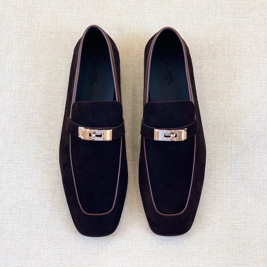 HM Men's Loafer Hickory Suede 539735