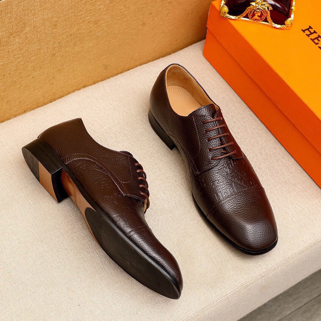 HM Men's Loafer Brown Cowhide 616501