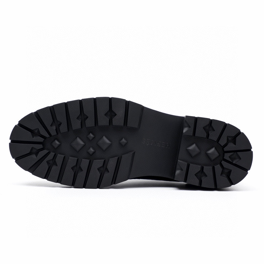 HM Men's Loafer Black Suede 616531