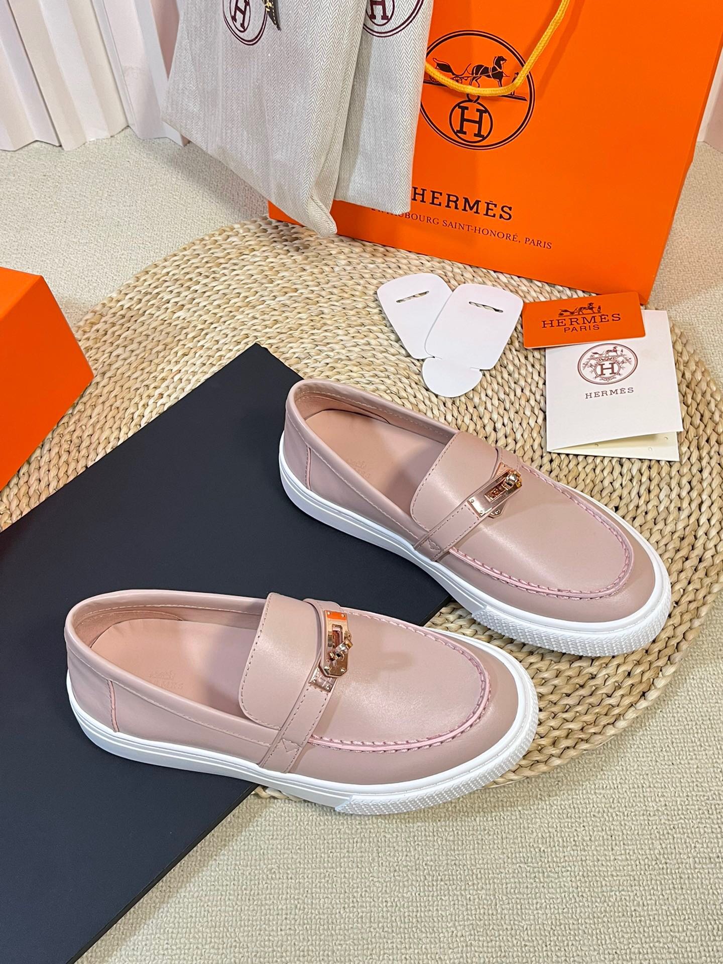 HM Loafer Pink Cowhide 317050