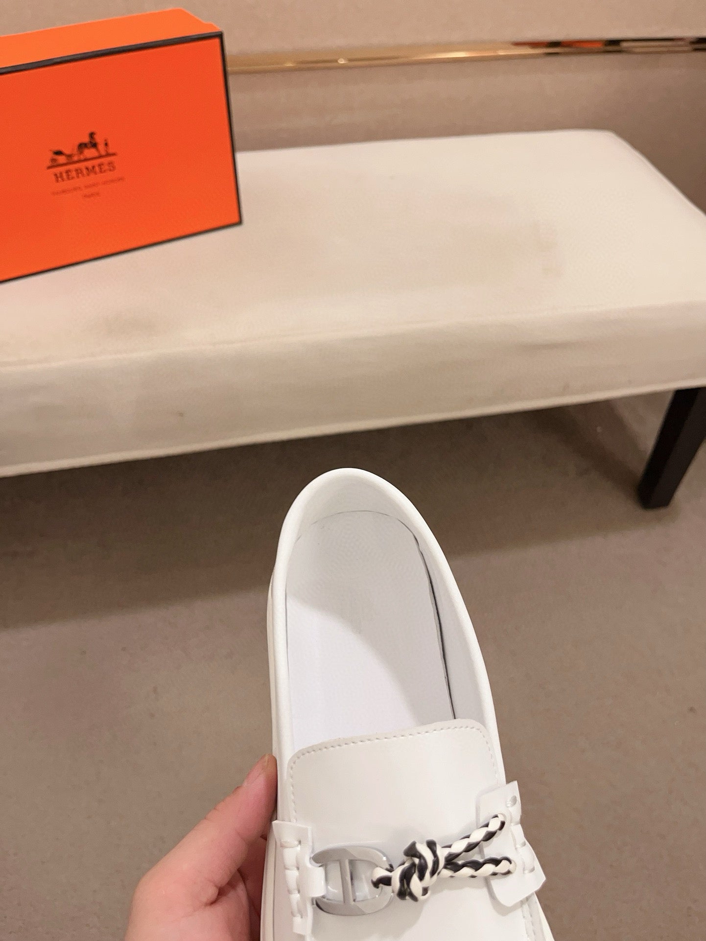 HM Men's Loafer Cowhide 564401