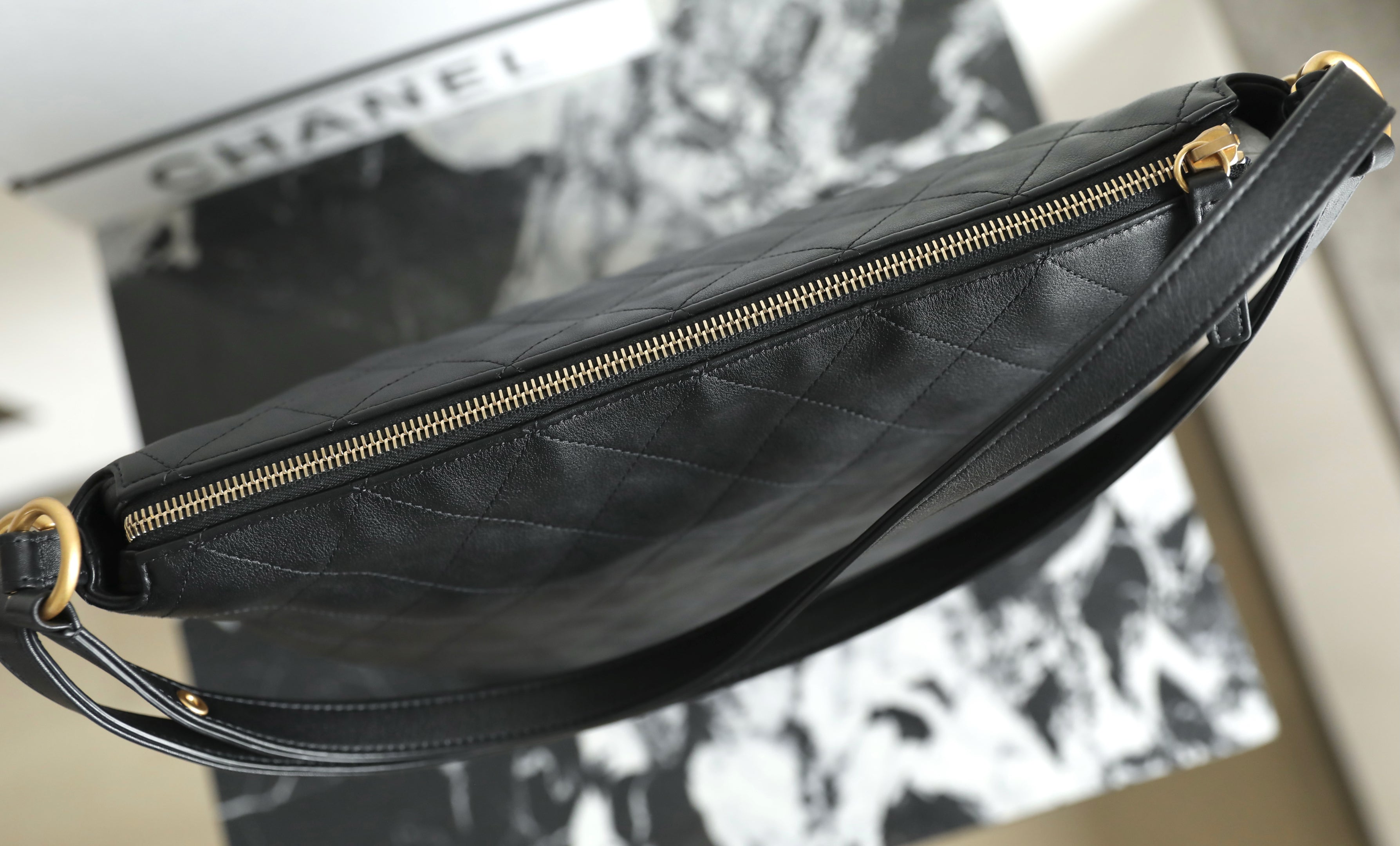 Chanel π§ππ»π Backpack π¬πΊπ Large Black Calfskin
