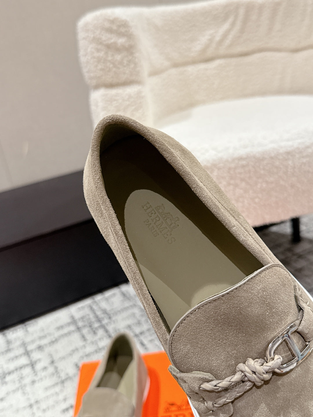 HM 25 Mocassim lgnacio Loafer Moss Green Cowhide 377586