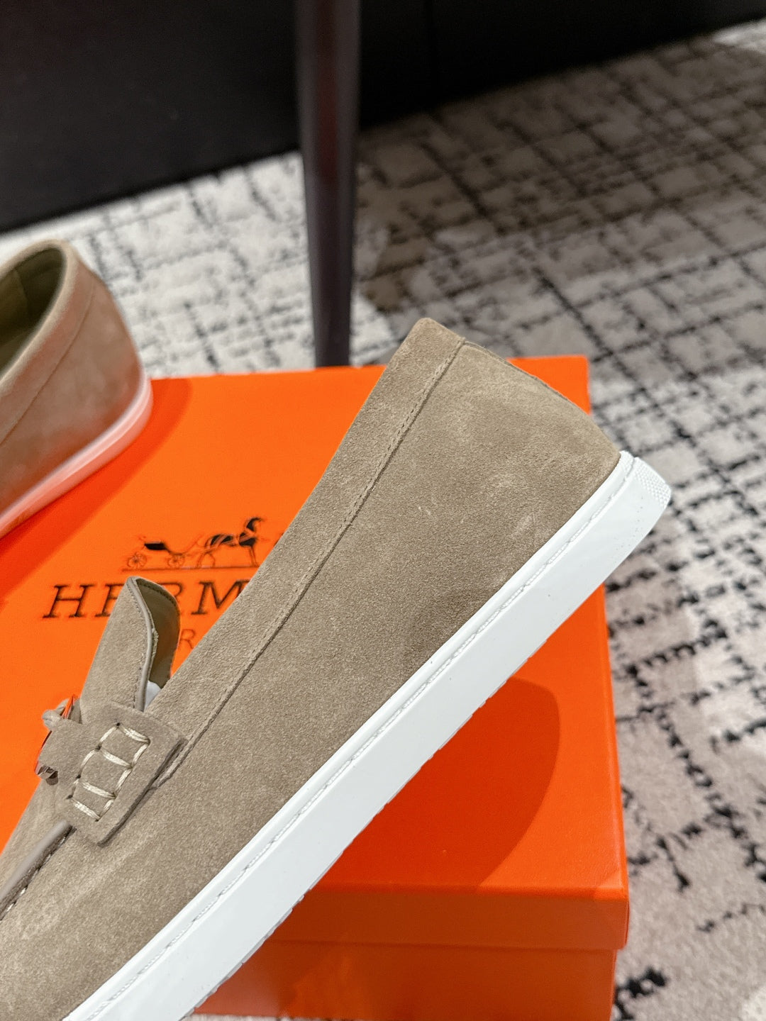 HM 25 Mocassim lgnacio Loafer Moss Green Cowhide 377586