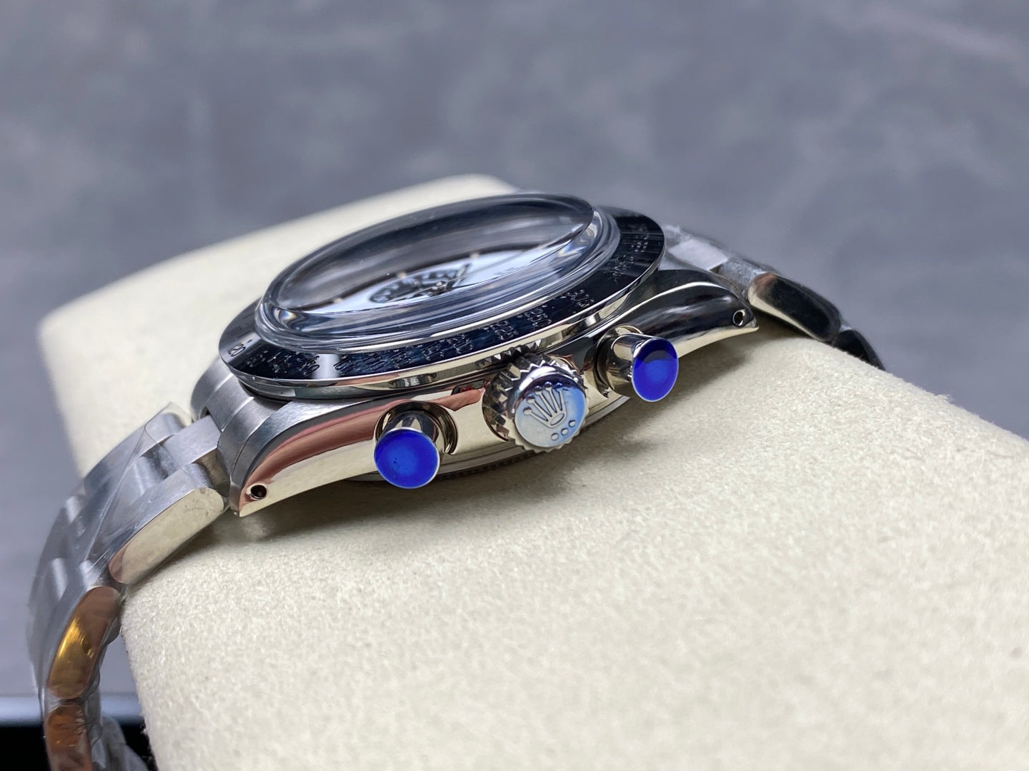 Rolex Daytona 37.5mm Silver White Black