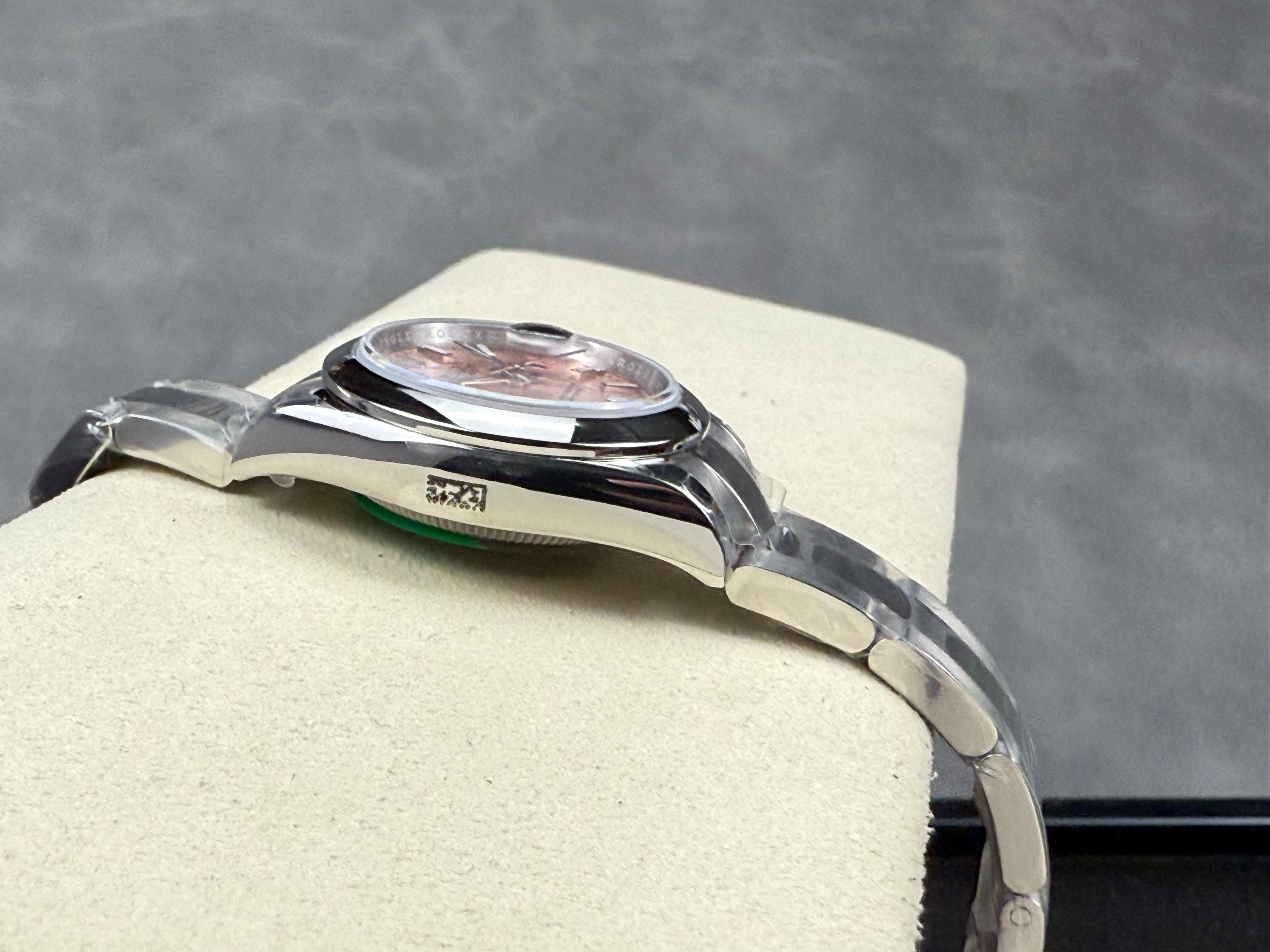 Rolex Day-Date 28mm Silver Pink