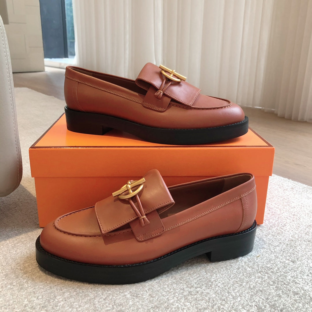 IMPACT LOAFER 25 CARAMEL CALFSKIN