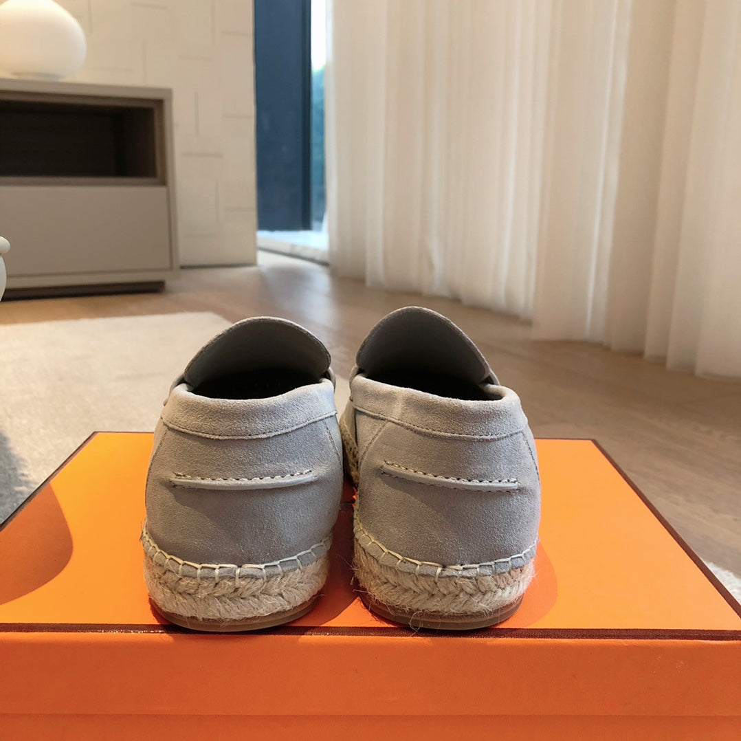 HM Trip Espadrille Grey Suede