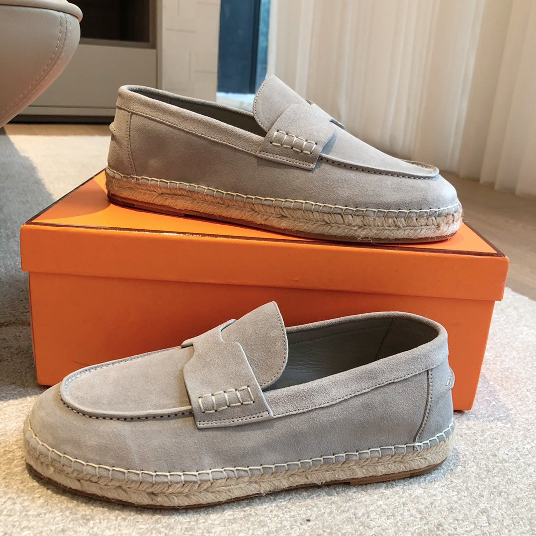 HM Trip Espadrille Grey Suede
