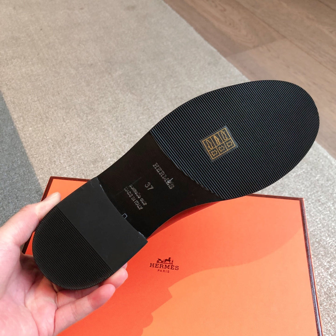 HM 25 Kelly Loafer Red Cowhide 353503