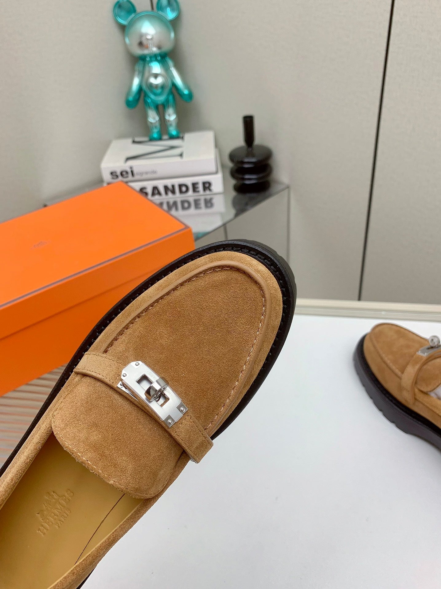 HM Icone Loafer Brown Suede 971405