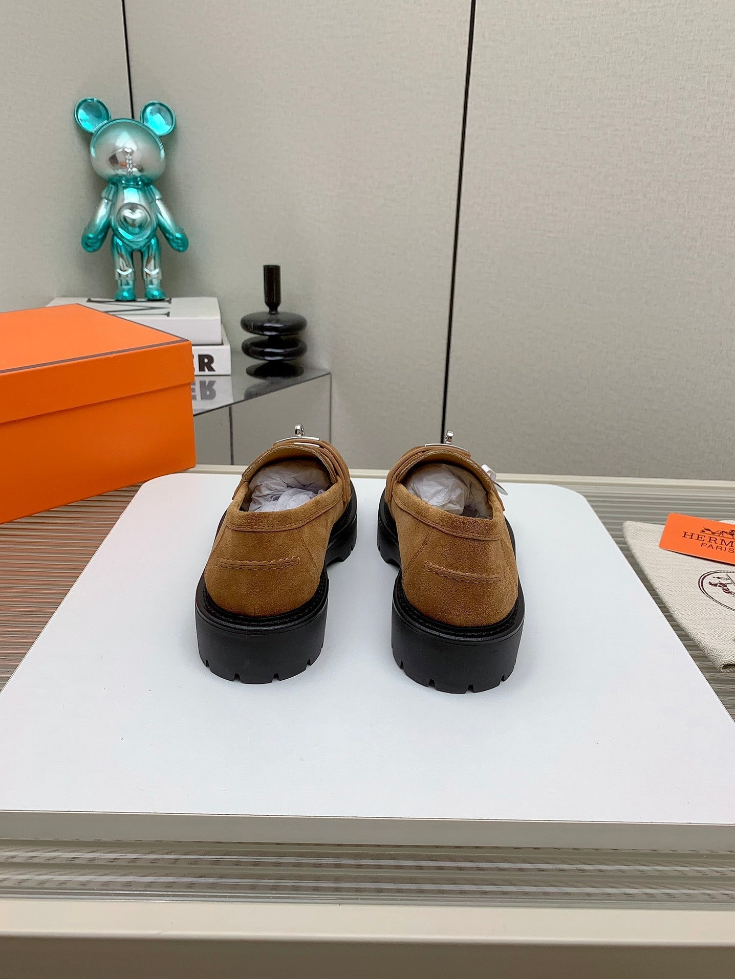 HM Icone Loafer Brown Suede 971405