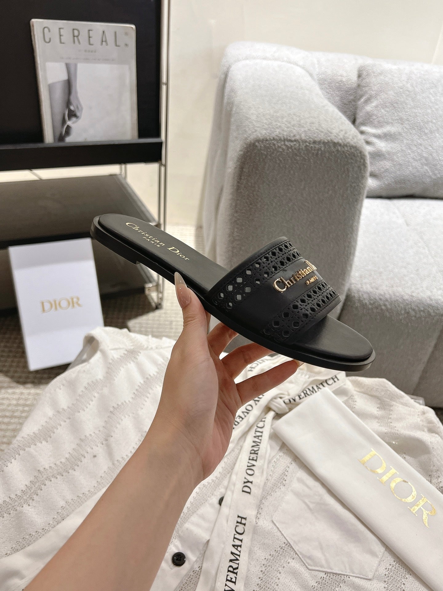 CD 25 D-Lane Slide Calfskin 241455