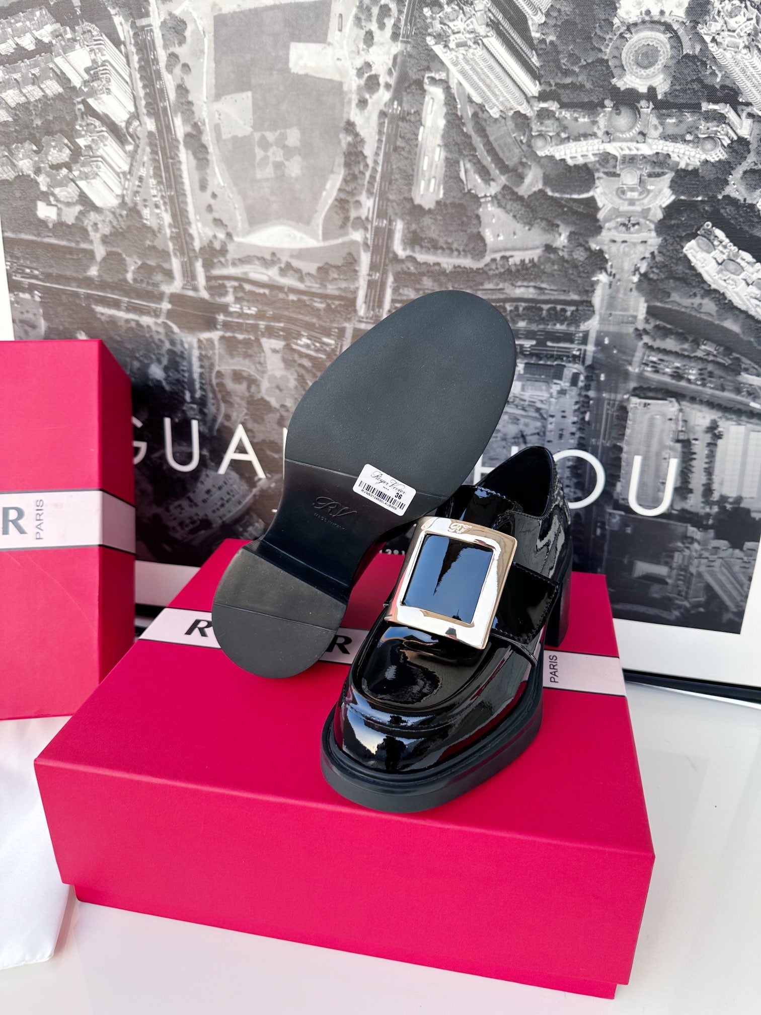 Loafers Viv Black Cowhide Patent Leather 184409