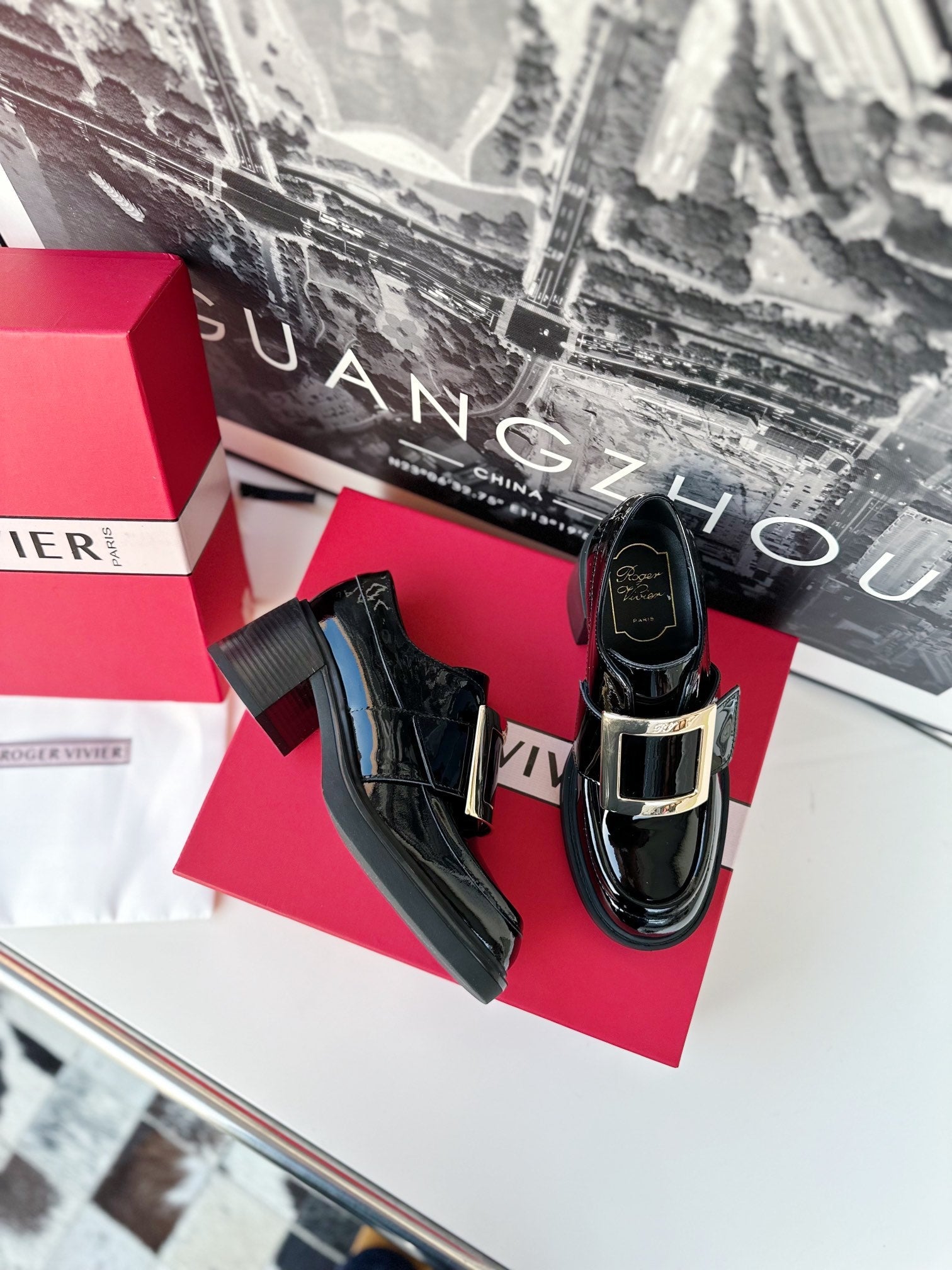 Loafers Viv Black Cowhide Patent Leather 184409