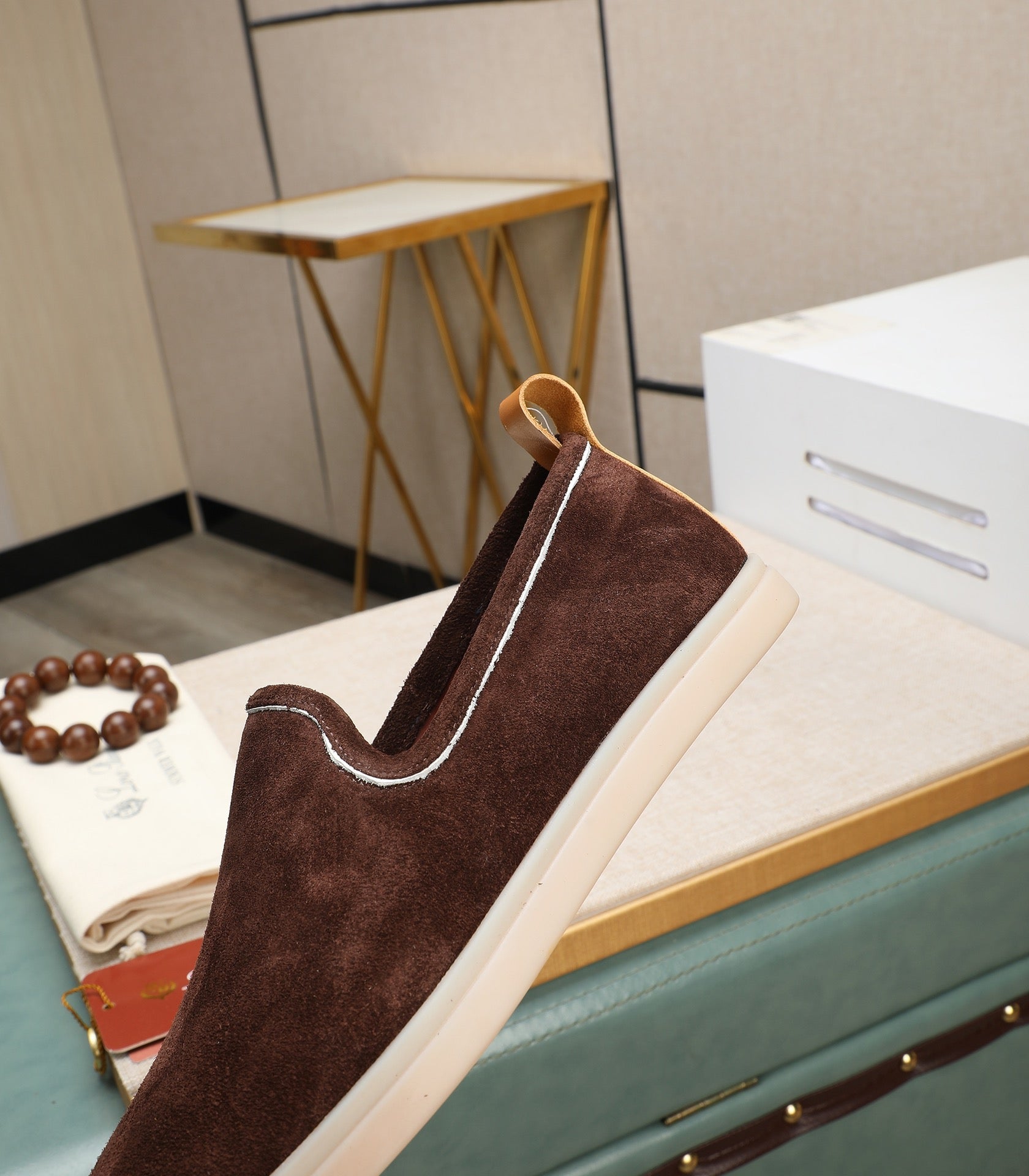 LP VENICE WALK LOAFERS BROWN SUEDE