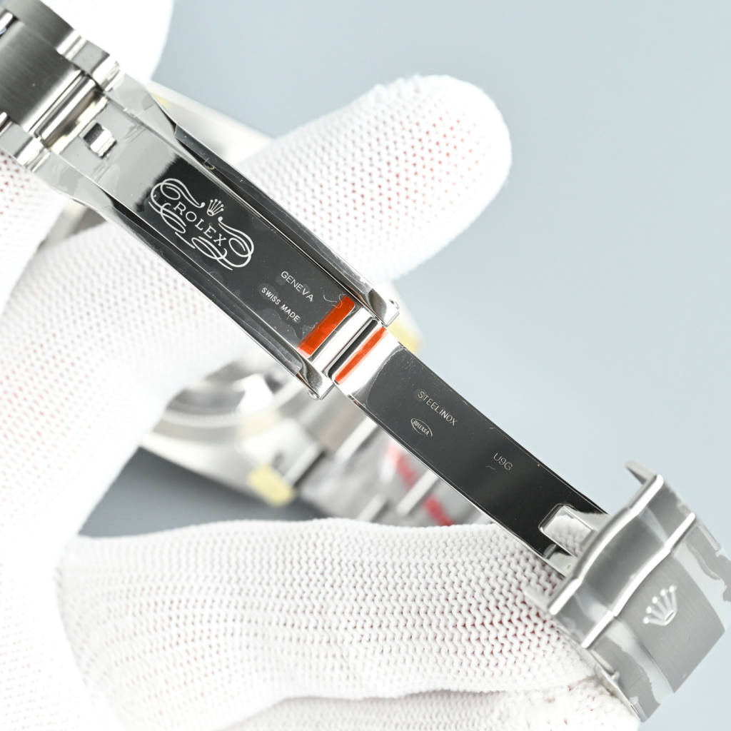 Rolex Perpetual 41mm Silver Light Blue