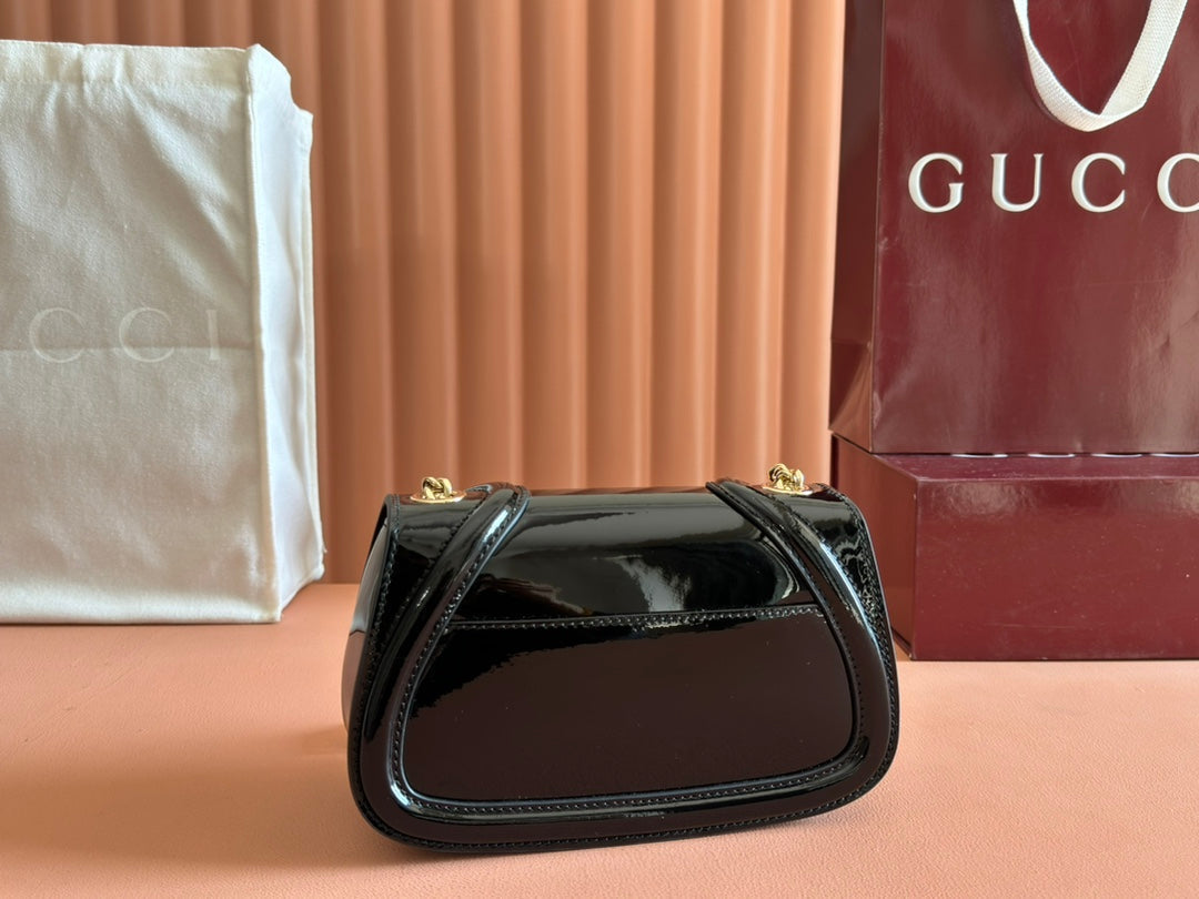 Gucci Wallet Black Embossed Leather 248405