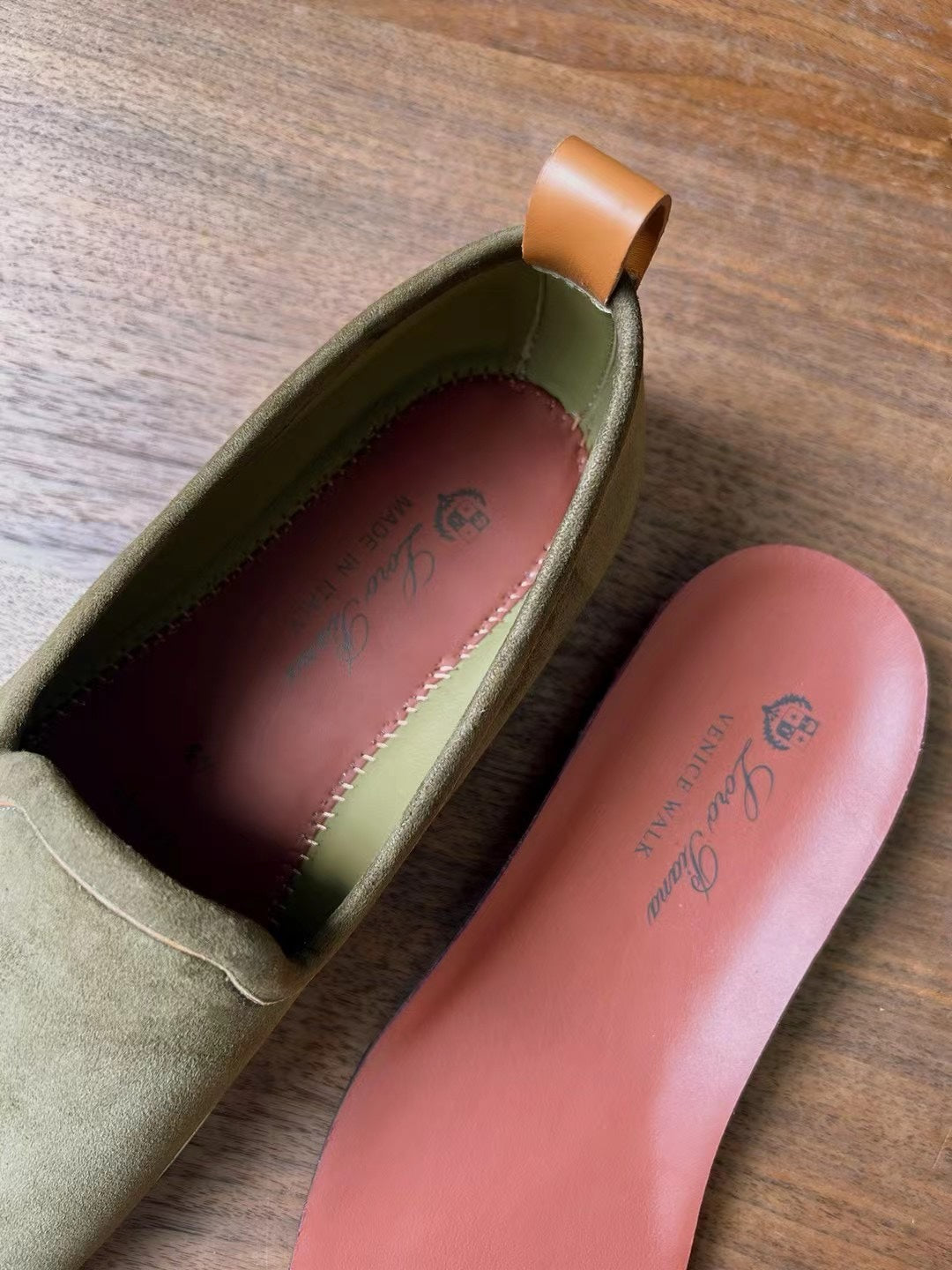 LP VENICE WALK LOAFERS MOSS SUEDE