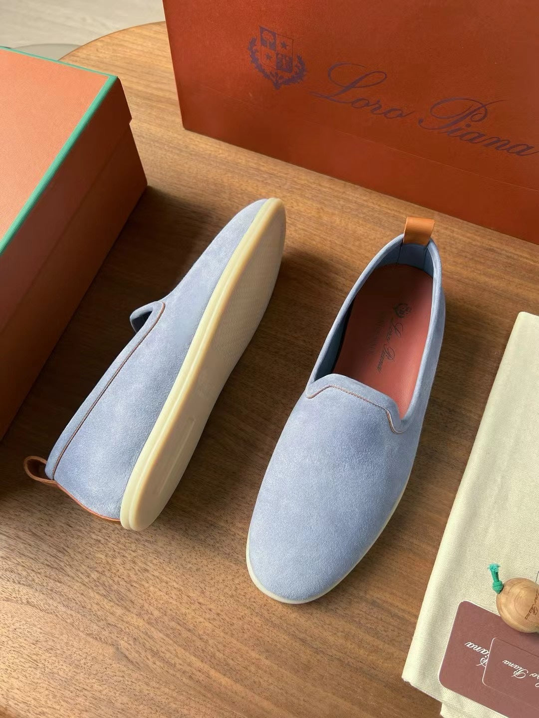 LP VENICE WALK LOAFERS SAPPHIRE SUEDE