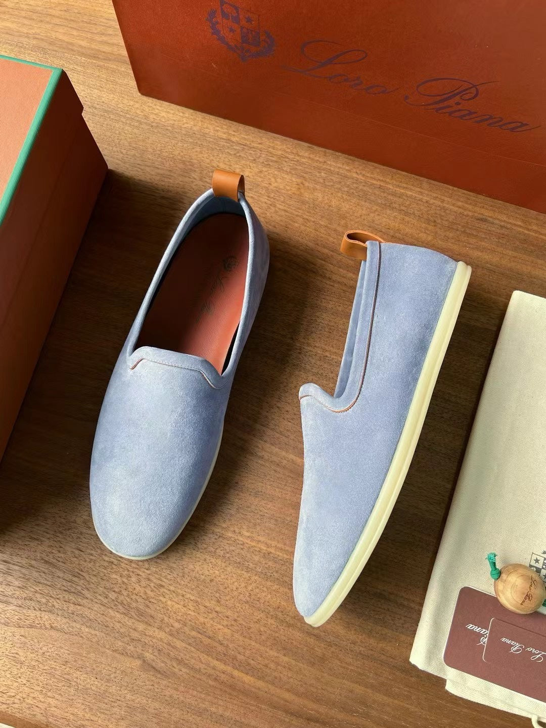 LP VENICE WALK LOAFERS SAPPHIRE SUEDE