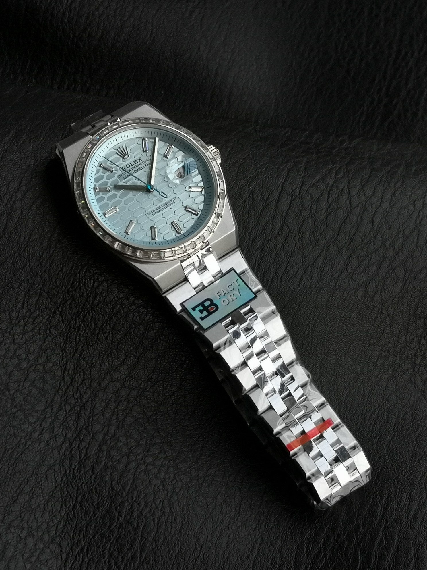 Rolex Land Dweller 40mm Silver Blue