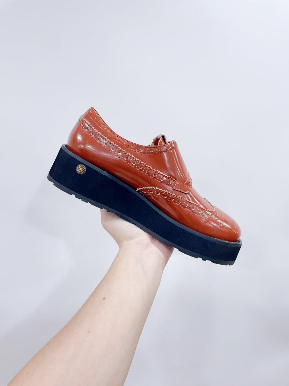 Miu-Church's Loafers Brown Glossy Nubuck Leather