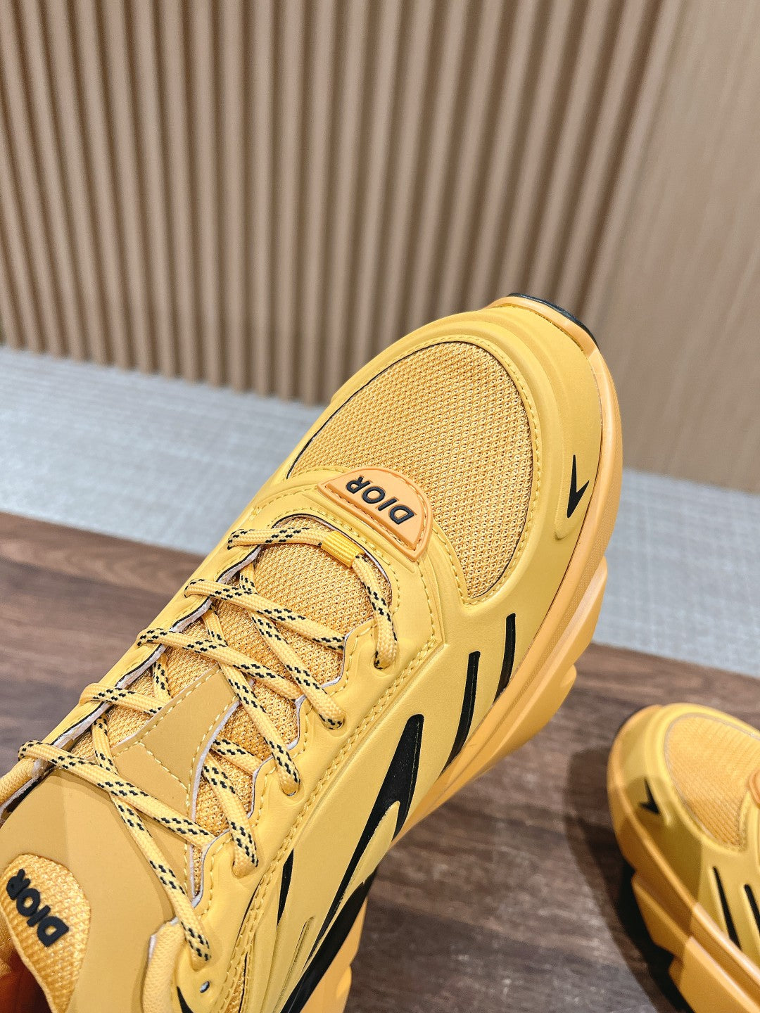 CD B44 Blade Sneaker 30mm Yellow Orange Mesh Fabric 101008