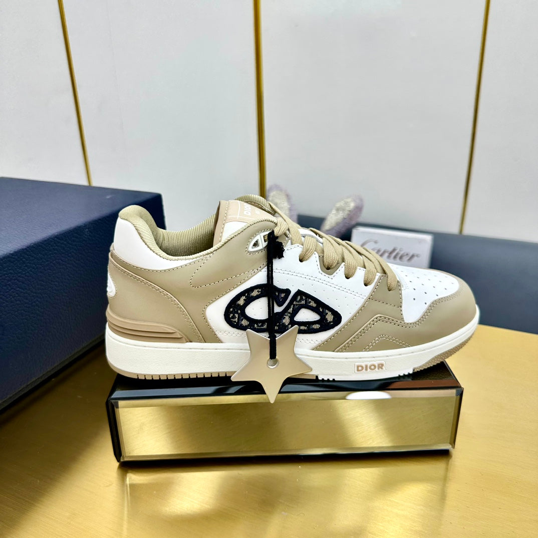 CD B57 Mid-Top Sneaker In Light Moss Brown Calfskin 993847