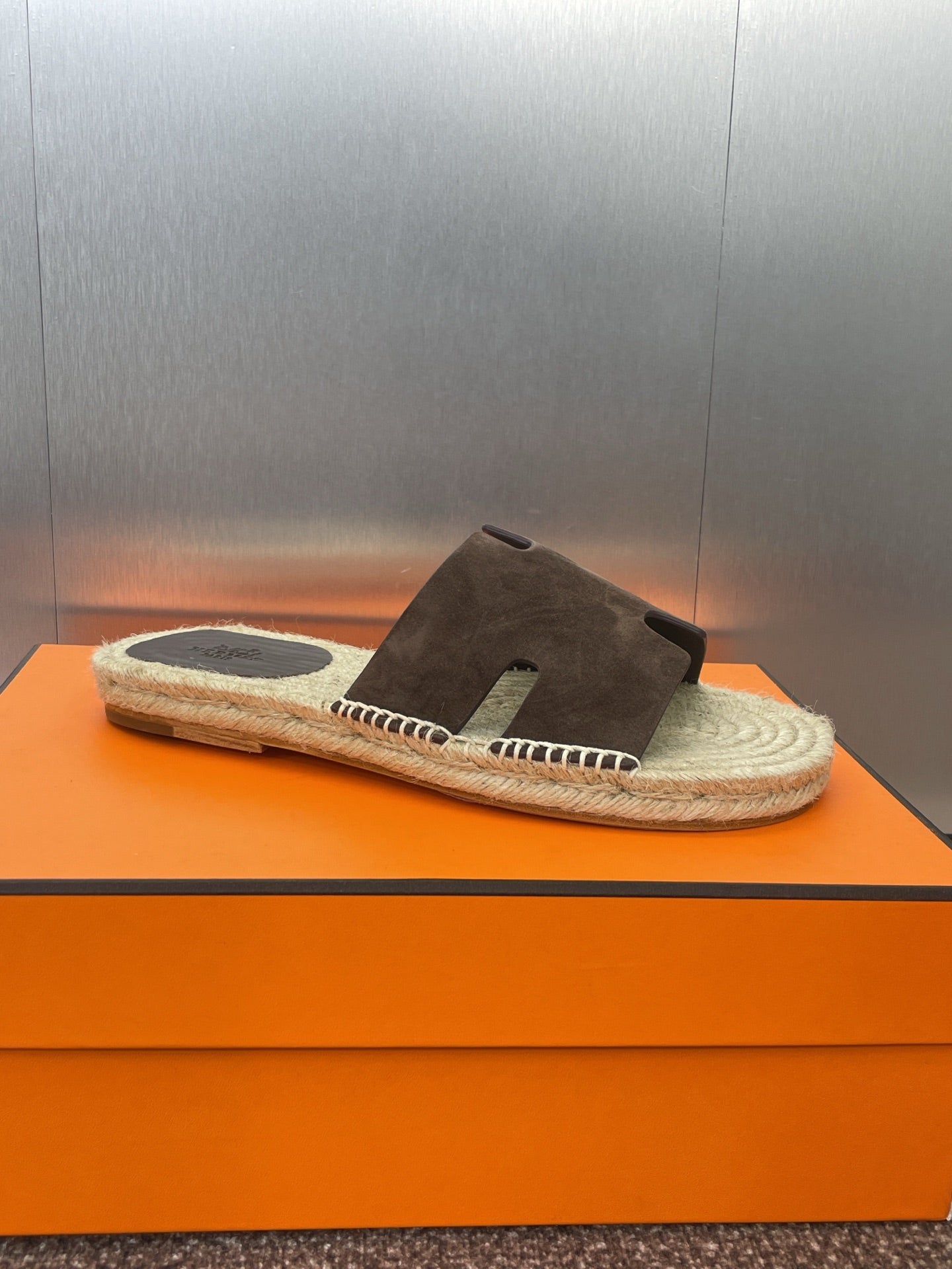 HM 25 Antigua Espadrilles Chocolate Suede