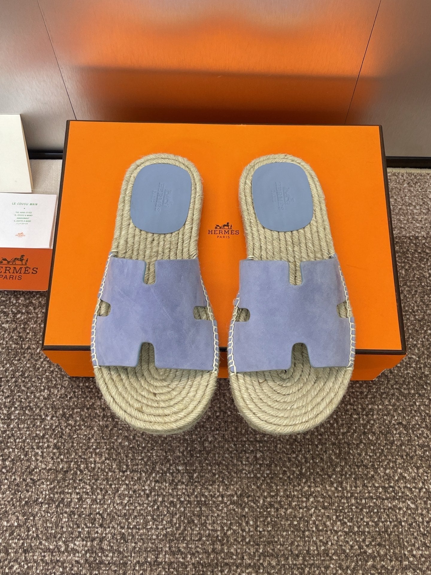 HM 25 Antigua Espadrilles Cloud Blue Suede