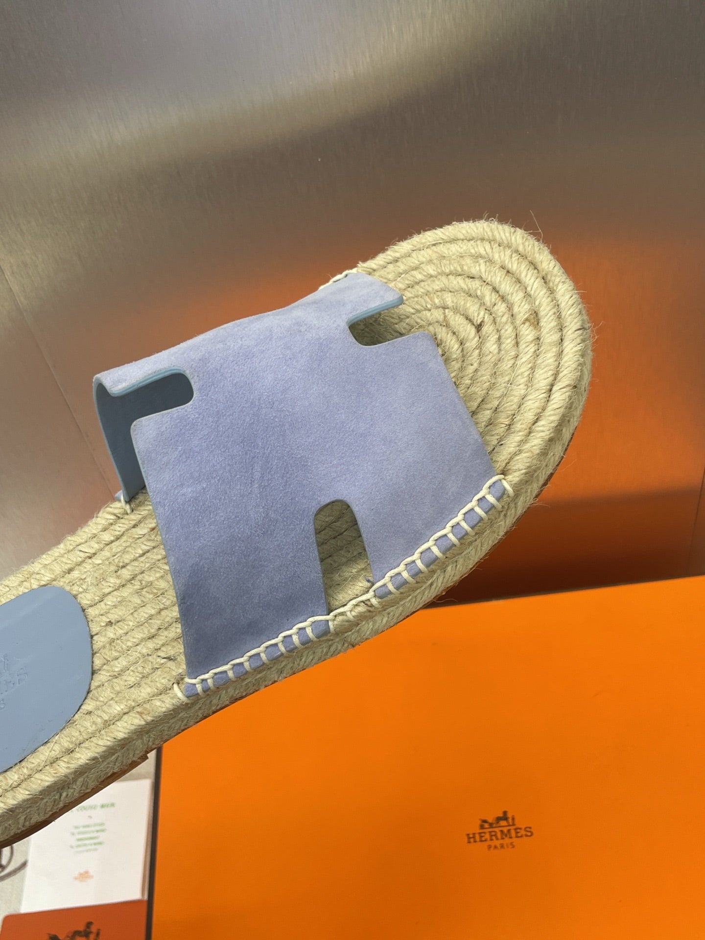 HM 25 Antigua Espadrilles Cloud Blue Suede