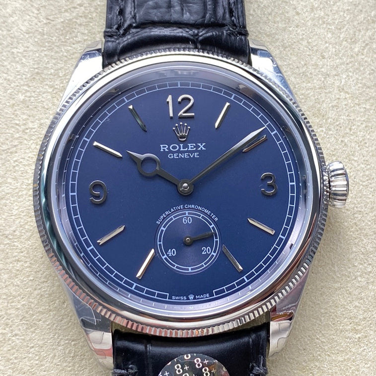 Rolex Perpetual 39mm Black Blue Dail