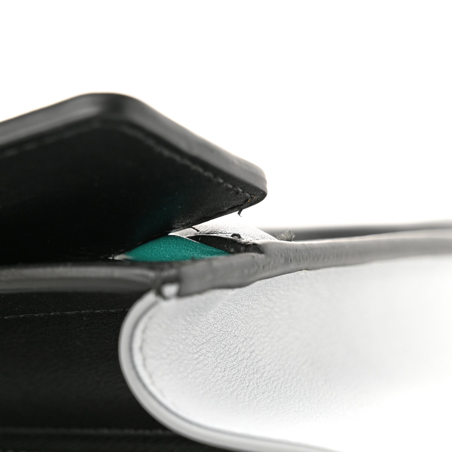 Smooth Calfskin Micro Tri-Color Luggage Frost