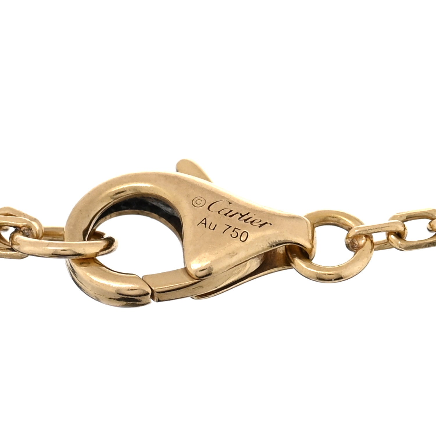 18K Yellow Gold Diamond LM D'Amour Bracelet