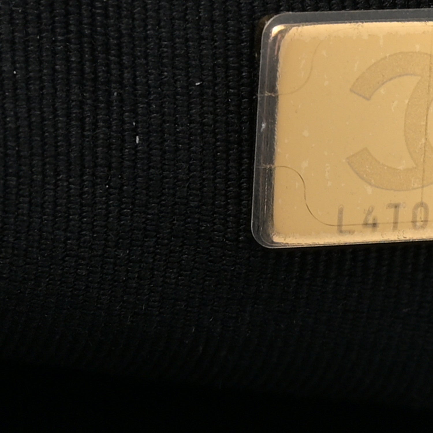 Shiny Lambskin Mesh Quilted Small Cargo Duma Drawstring Backpack Black