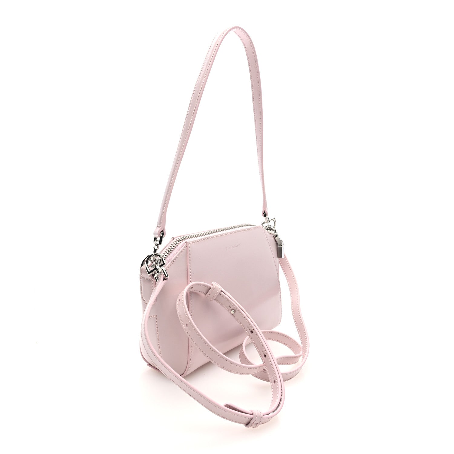 Box Calfskin Antigona XS Baby Pink