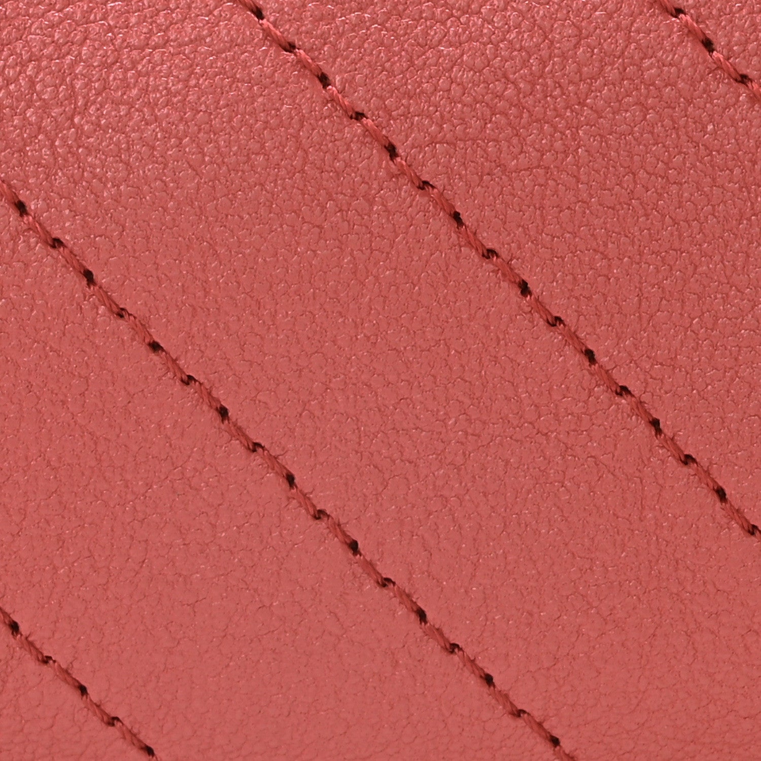 Sakai Be Green Calfskin Diagonal Stitched Mini Blondie Barrel Shoulder Bag Pink